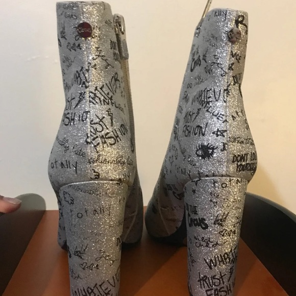 New Circus by Sam Edelman- size -8 glitter shoes - Picture 6 of 13